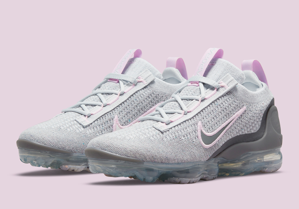 Air VaporMax 2021 Flyknit GS  Pure Platinum Pink Foam  DB1550-004
