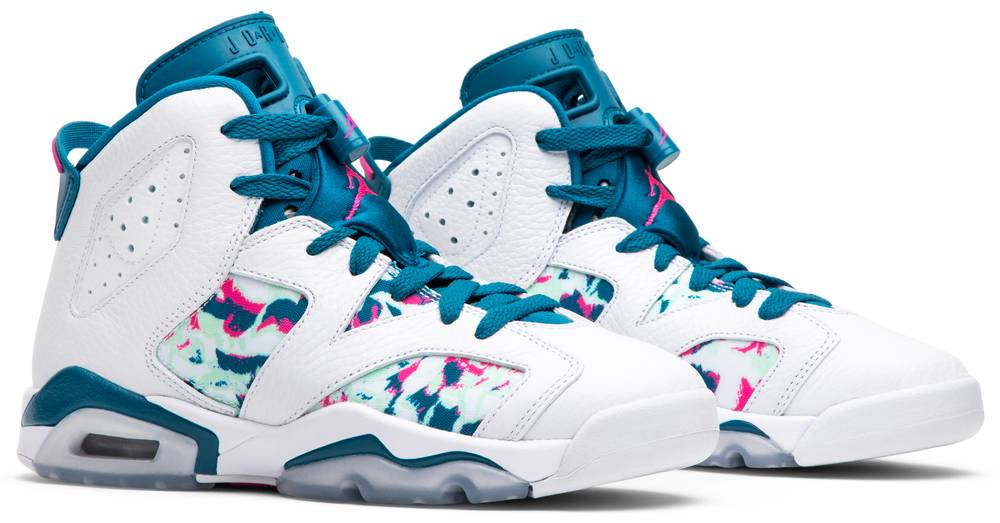 Air Jordan 6 Retro GS  Green Abyss  543390-153