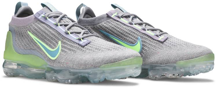 Air VaporMax 2021 Flyknit  Grey Light Liquid Lime  DH4084-003