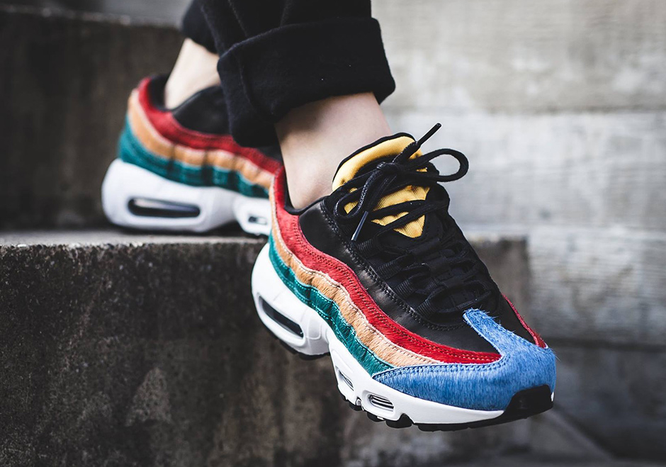 Wmns Air Max 95  Multicolor Pony Hair  807443-003