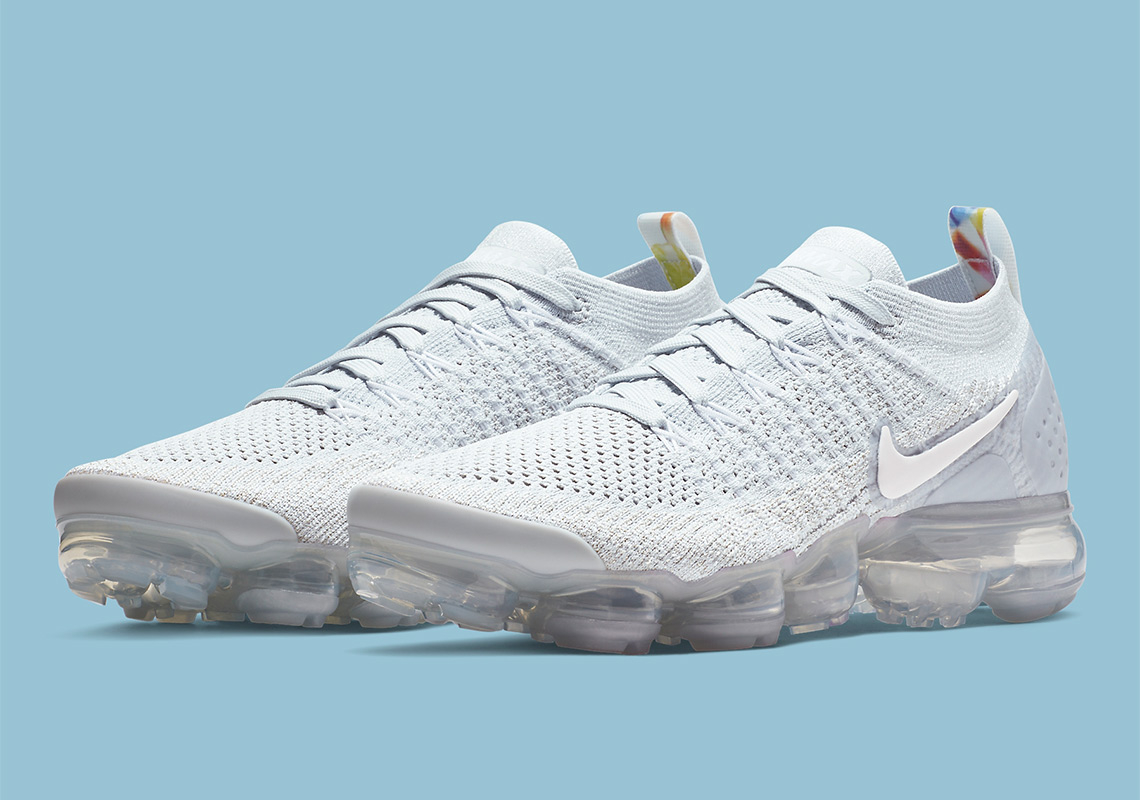 Air VaporMax Flyknit 2  Pure Platinum  942842-100