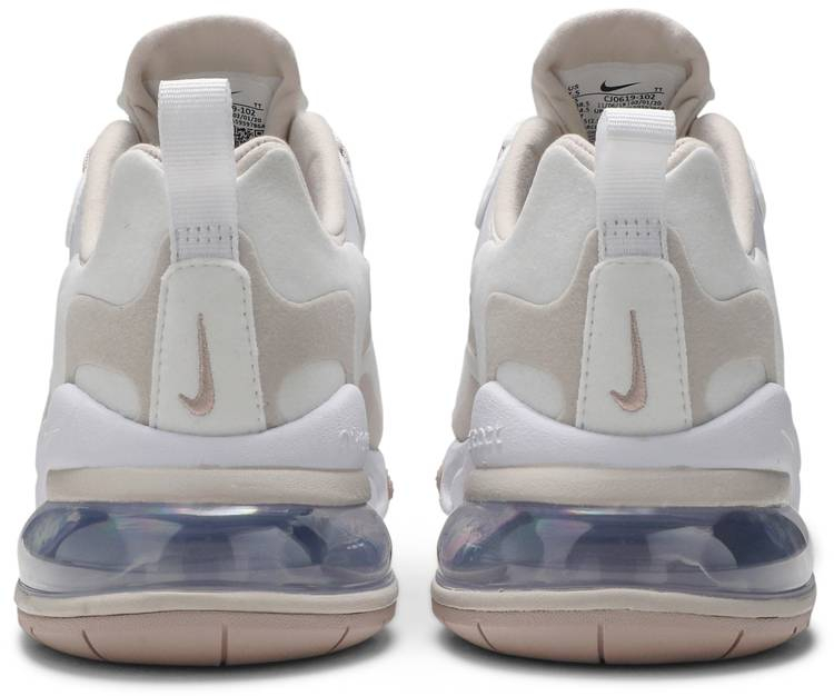 Wmns Air Max 270 React  Summit White Orewood Brown  CJ0619-102