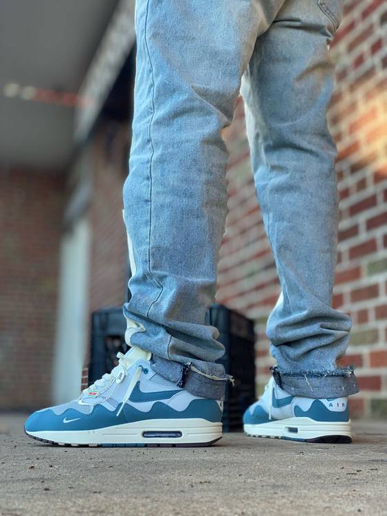 Patta x Air Max 1  Noise Aqua  DH1348-004