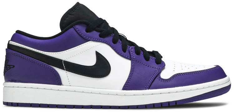 Air Jordan 1 Low  Court Purple  553558-500