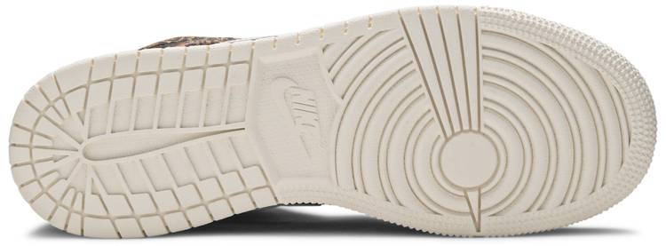 Air Jordan 1 Mid SE GS  Leopard  BQ6931-021