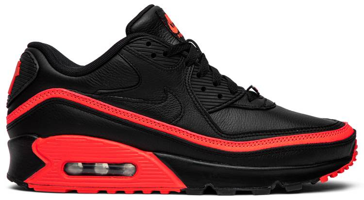 Undefeated x Air Max 90  Black Solar Red  CJ7197-003