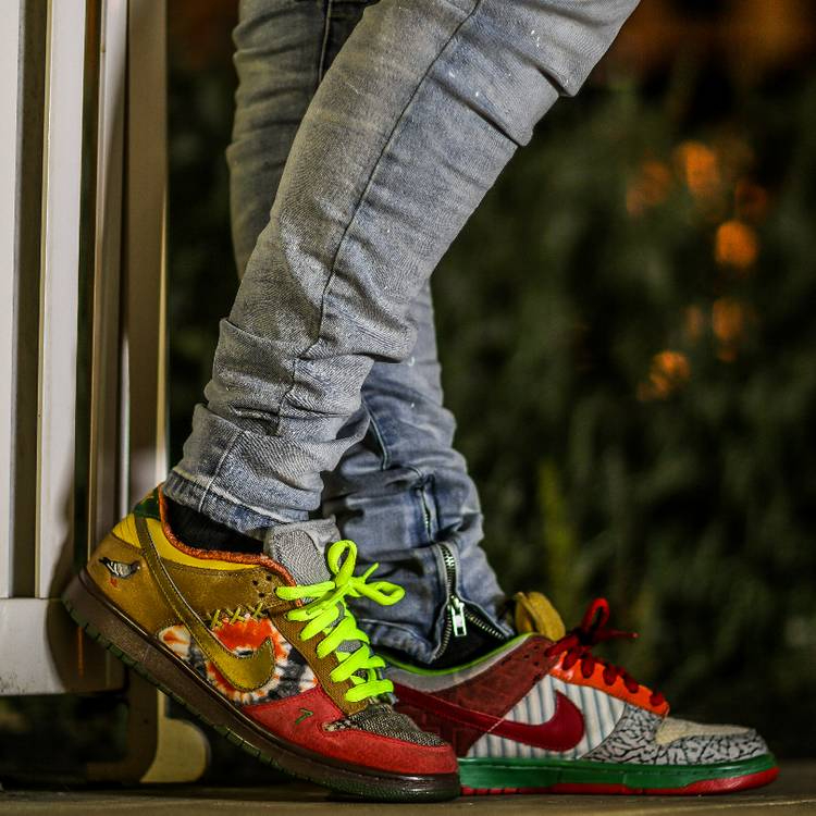 Dunk Low SB  What The Dunk  318403-141