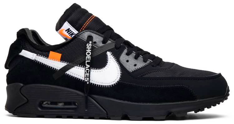 Off-White x Air Max 90  Black  AA7293-001