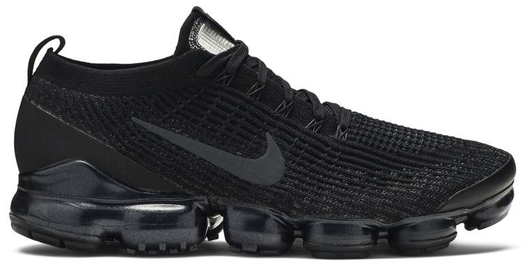 Air VaporMax Flyknit 3  Triple Black  AJ6900-004