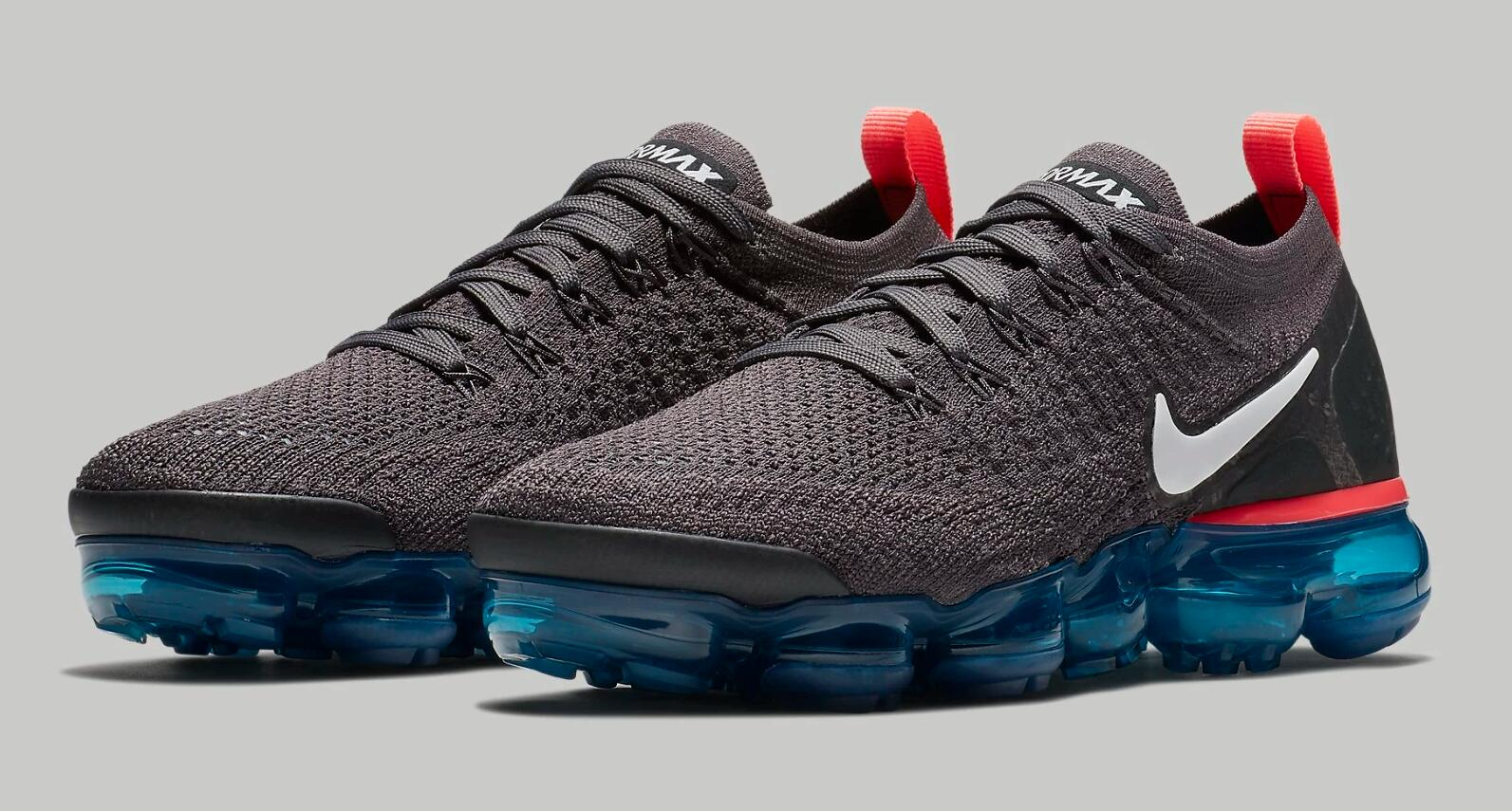 Wmns Air VaporMax 2 Flyknit  Thunder Grey  942843-009