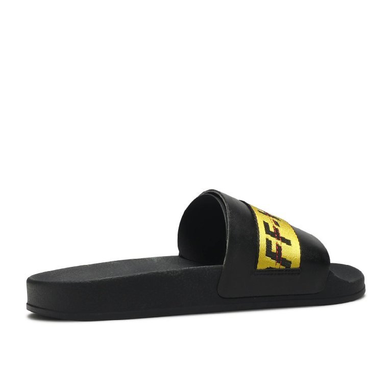 Off-white Sliders Industrial logo print