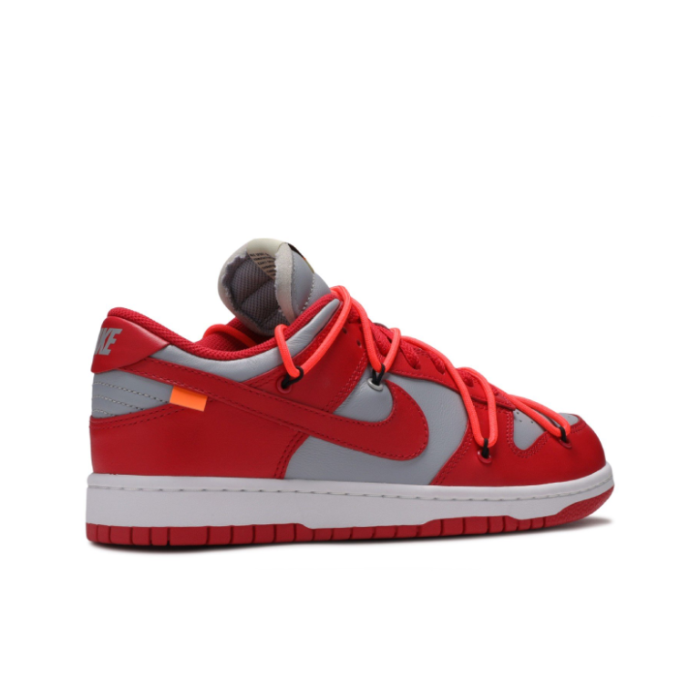 NIKE DUNK LOW LTHR/OW  OFF WHITE