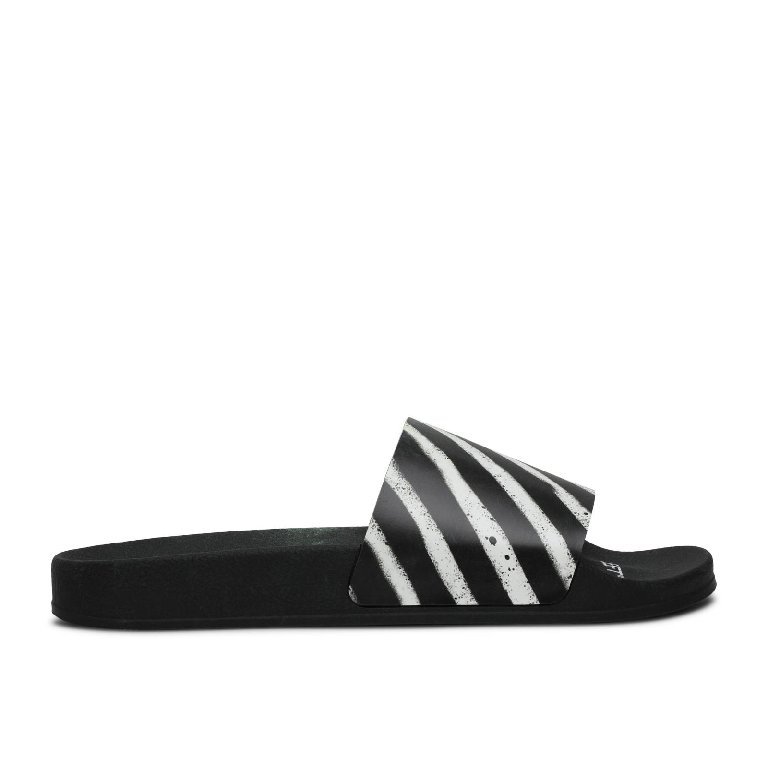 Off-white Sliders Black   White