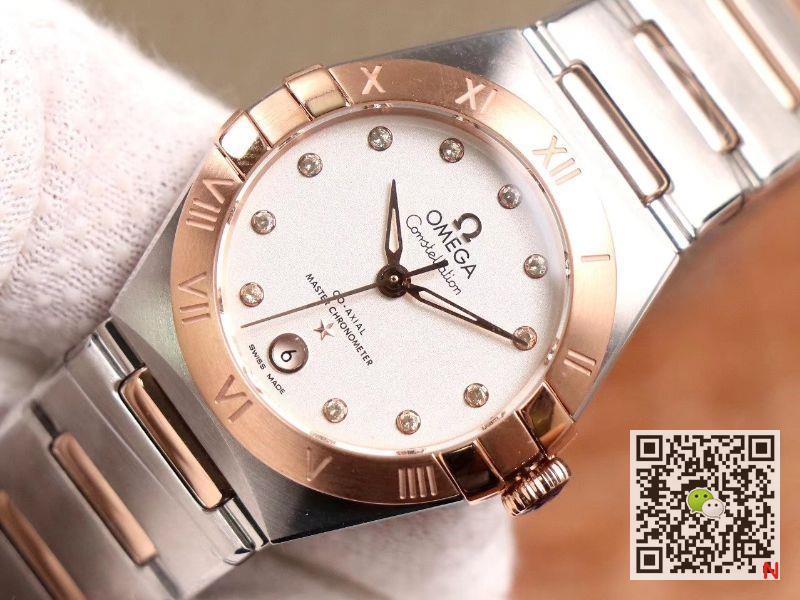 Replica 0me*ga Constellation 131.20.29.20.52.001 1:1 Best Edition 3S Factory V5 White dial Swiss NH05