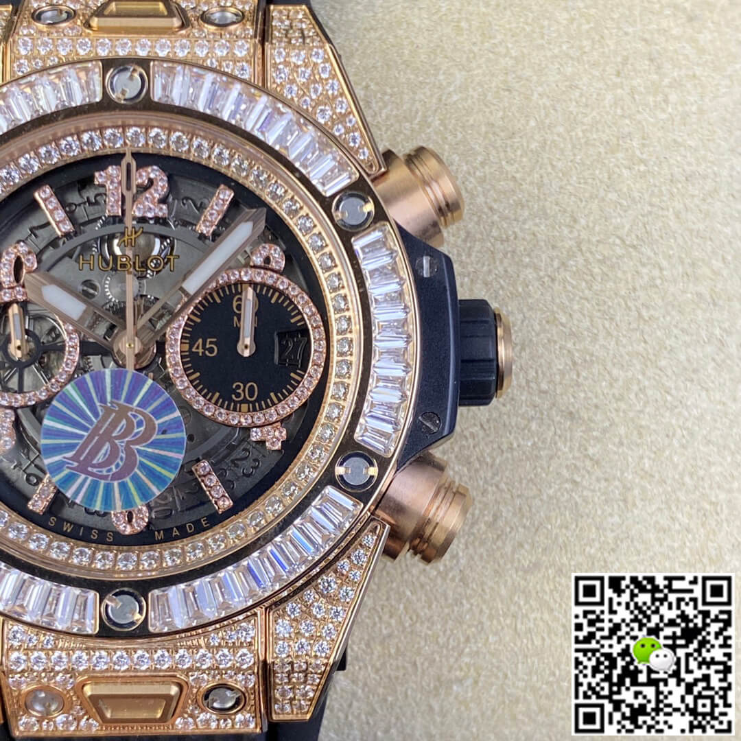 Replica Hublot BIG BANG Unico 421.OX.1180.RX.0904 1:1 Best Edition BB Factory D1am0nd Case