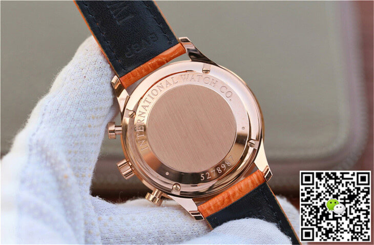 Replica IWC Portuguese ZF Factory 1:1 Best Edition Orange Strap