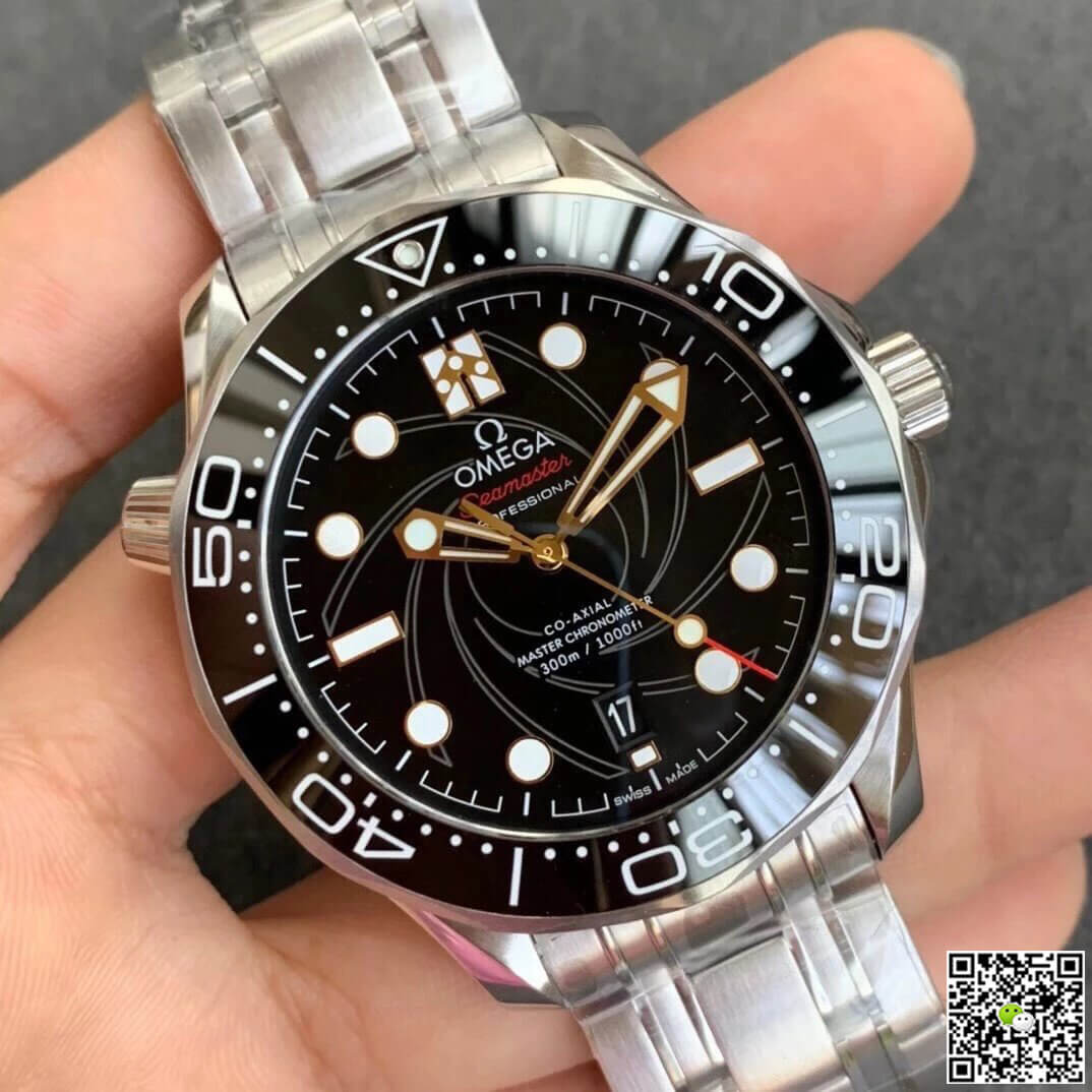 Replica 0me*ga Seamaster Diver 300M 210.22.42.20.01.004 1:1 Best Edition OR Factory Black Dial