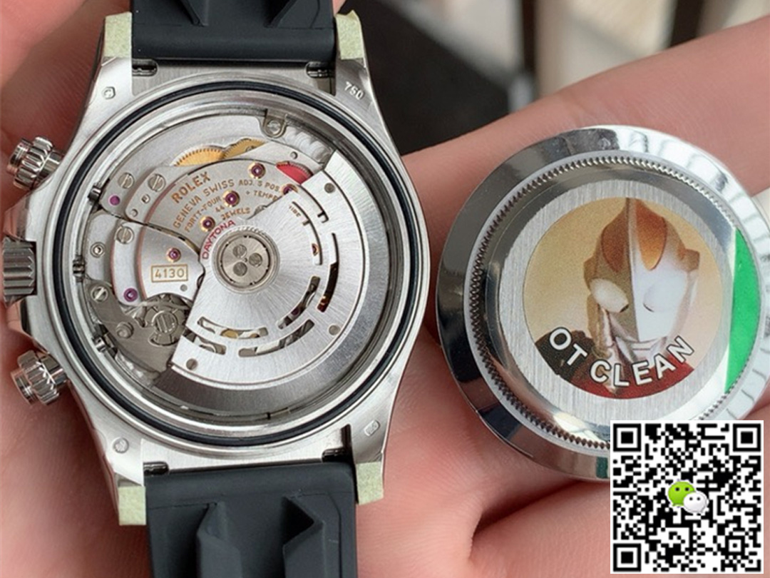 Replica R01ex Cosmograph Daytona M116519LN-0026 1:1 Best Edition Clean Factory Rubber Strap