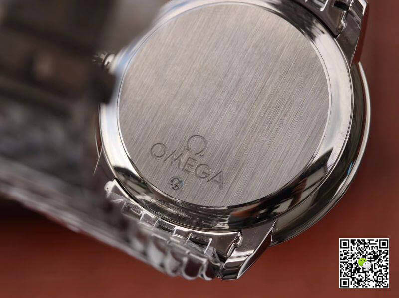 Replica 0me*ga De Ville Prestige 424.10.37.20.01.001 MKS Factory Men Watches 1:1 Best Edition Swiss ETA9015 Black Dial Silver Marker