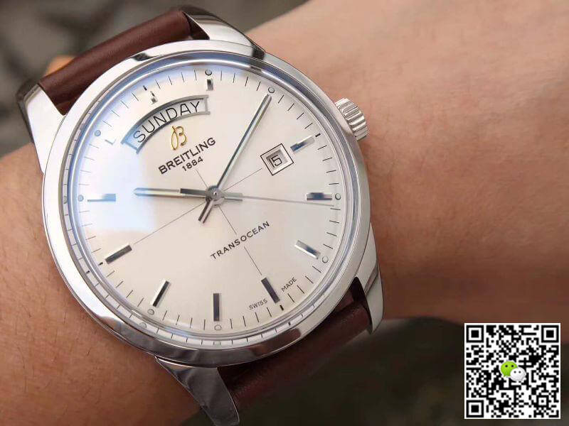 Breitling Replica Transocean Day   Date A4531012/G751/437X/A20BA.1 1:1 Best Edition Swiss ETA2836 White Dial