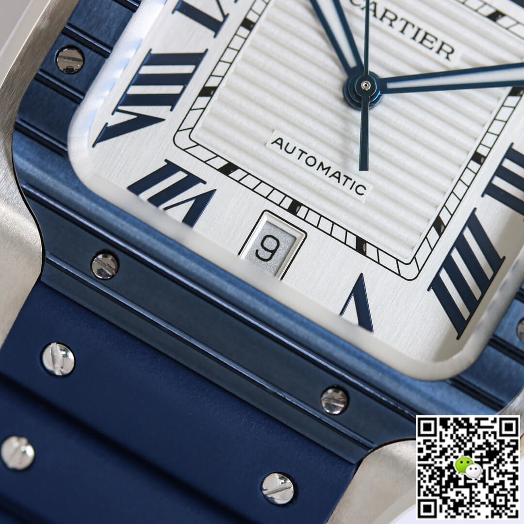 Replica Ca*t1er Santos 1:1 Best Edition GF Factory Rubber Strap