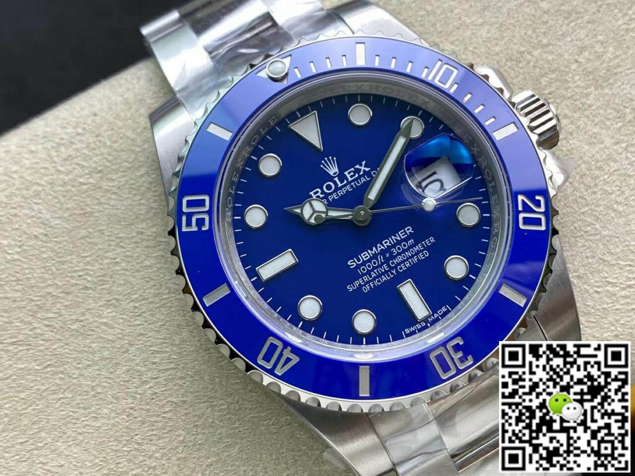 R01ex Submariner Replica 116619LB-97209 1:1 Best Edition VS Factory Blue Dial