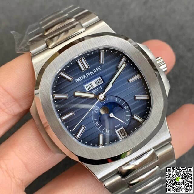 Replica Pat*k Phi1i*pe Nautilus 5726/1A-014 1:1 Best Edition GR Factory Blue Dial