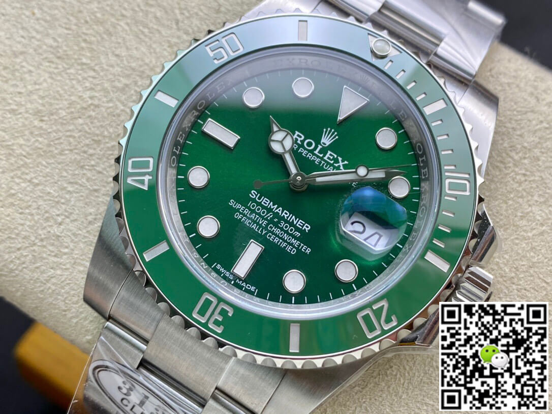 R01ex Submariner Replica 116610LV-97200 1:1 Best Edition Clean Factory V4 Green Dial