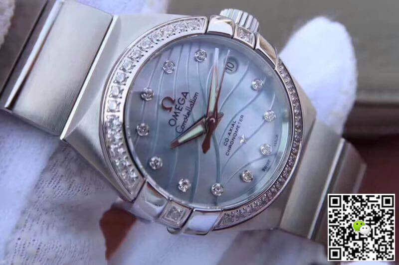 Replica 0me*ga Constellation Double Eagle Lady 27MM 3S Factory 1:1 Best Edition Swiss ETA8520