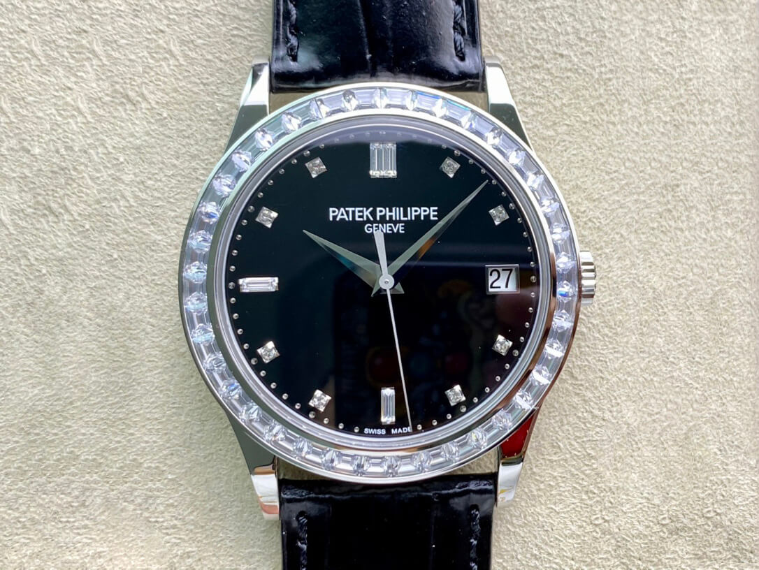 Replica Pat*k Phi1i*pe Calatrava 5298P-012 1:1 Best Edition ZF Factory Black Dial