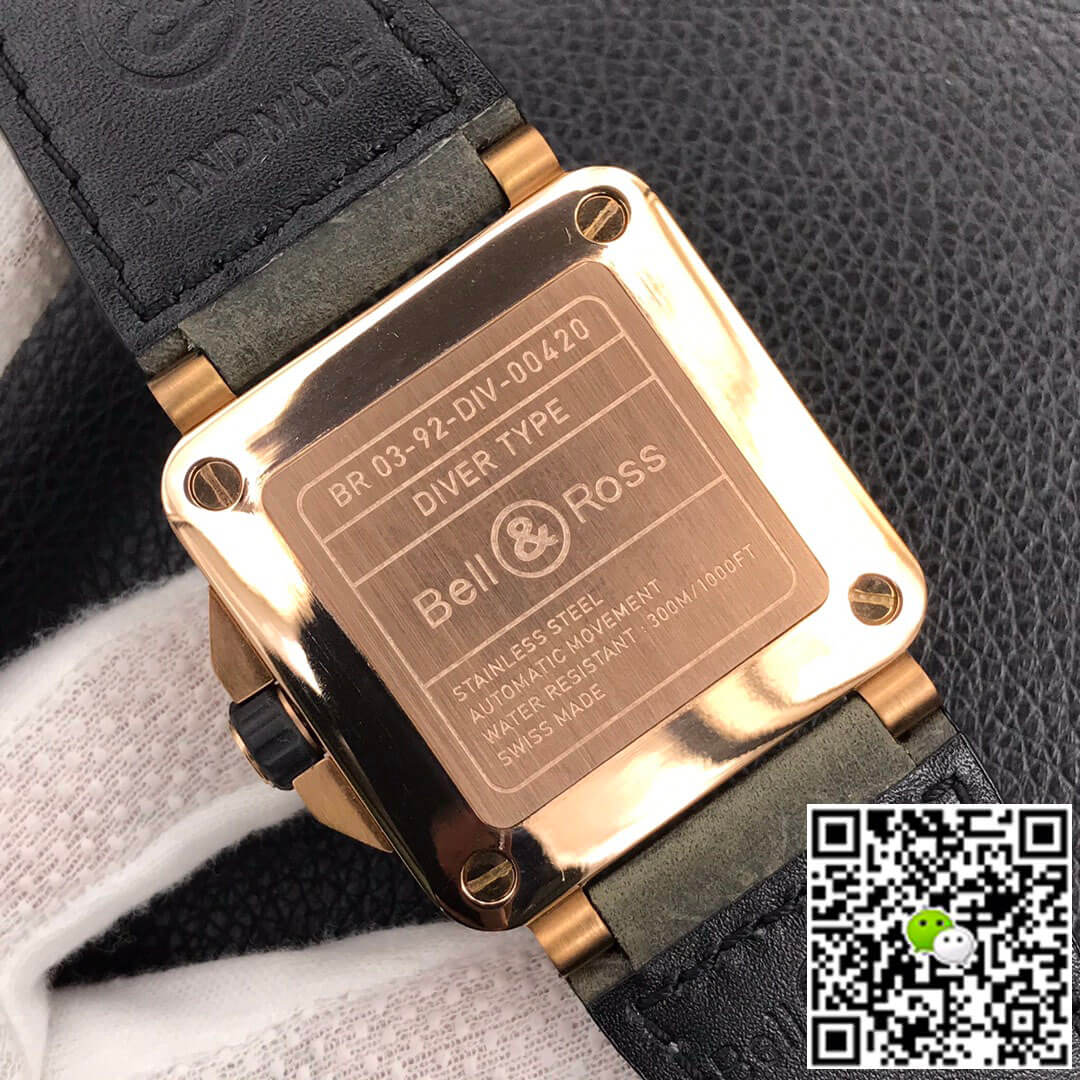 Replica Bell   Ross BR0392-D-G-BR/SCA 1:1 Best Edition Green Dial