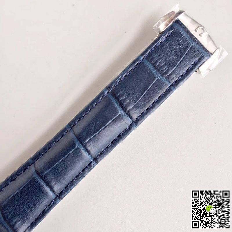 Replica 0me*ga De Ville Hour Vision 431.33.41.21.03.001 3S Factory 1:1 Best Edition Swiss ETA8500 Blue Dial