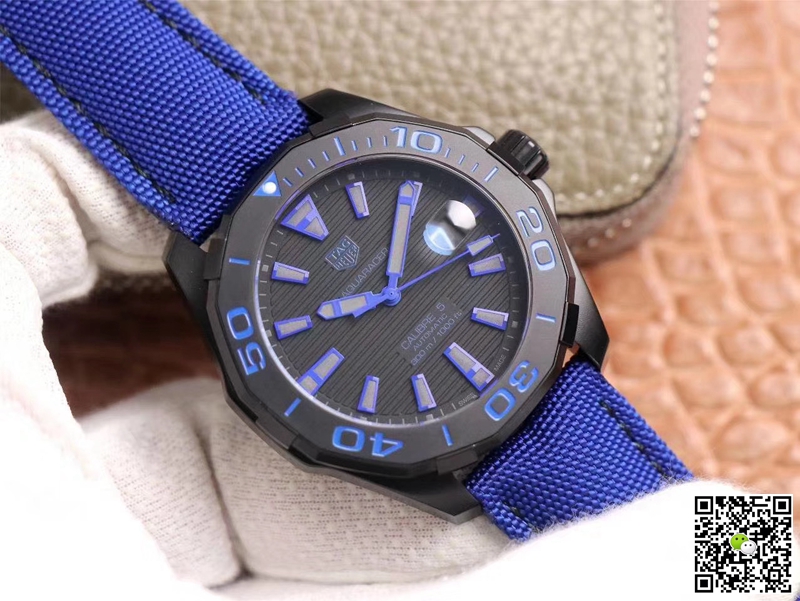 Replica Tag Heuer Aquaracer WAY208C.RHZ4752 1:1 Best Edition V6 Factory Black Dial Swiss ETA2824-2