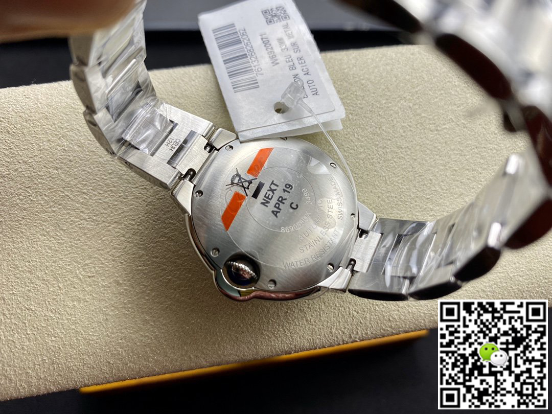 Replica Ballon Bleu De Ca*t1er 33MM W6920071 1:1 Best Edition V6 Factory White Dial