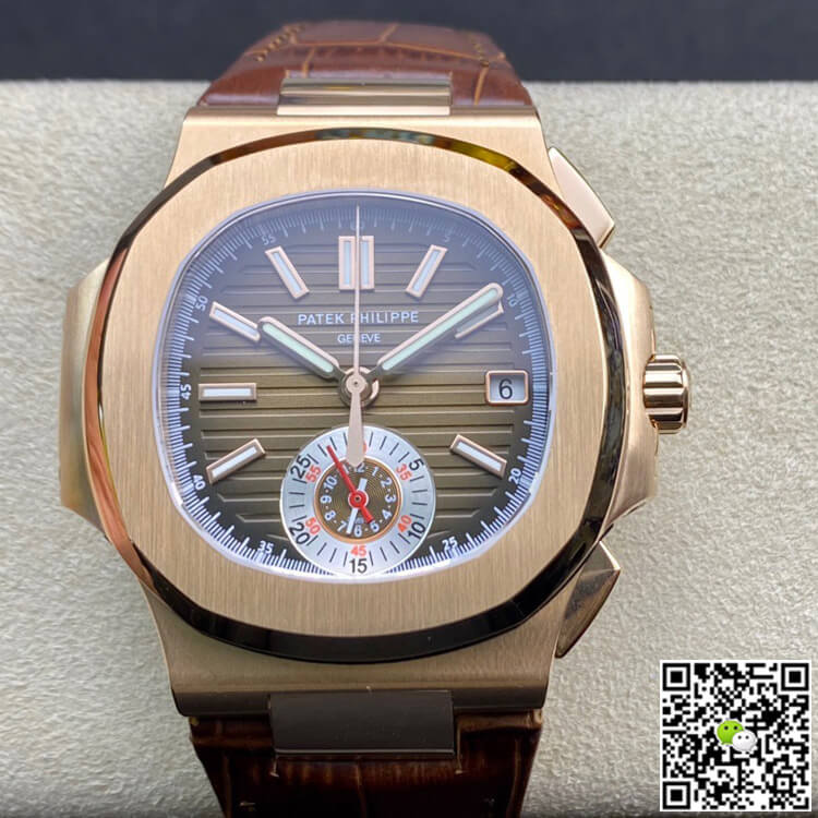 Replica Pat*k Phi1i*pe Nautilus 5980R-001 1:1 Best Edition 3K Factory V2 Brown Dial