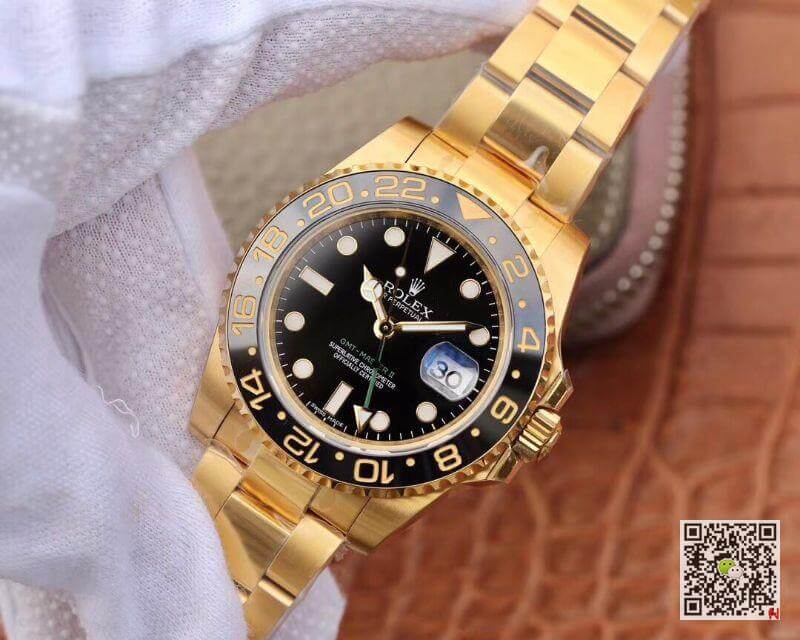 Replica R01ex GMT Master II 116718 40mm EW Factory 1:1 Best Edition Swiss ETA2836 Black Dial
