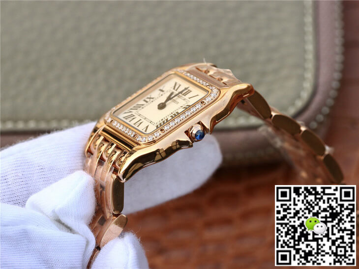 Replica Panthere De Ca*t1er WJPN0009 27MM 1:1 Best Edition 8848 Factory D1am0nd-set Bezel