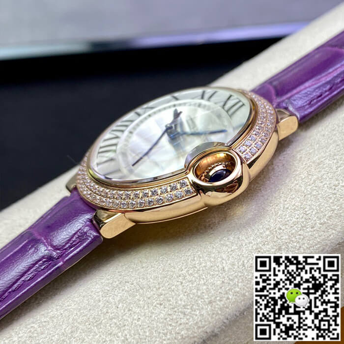 Replica Ballon Bleu De Ca*t1er 36MM WJBB0009 1:1 Best Edition 3K Factory D1am0nd Bezel