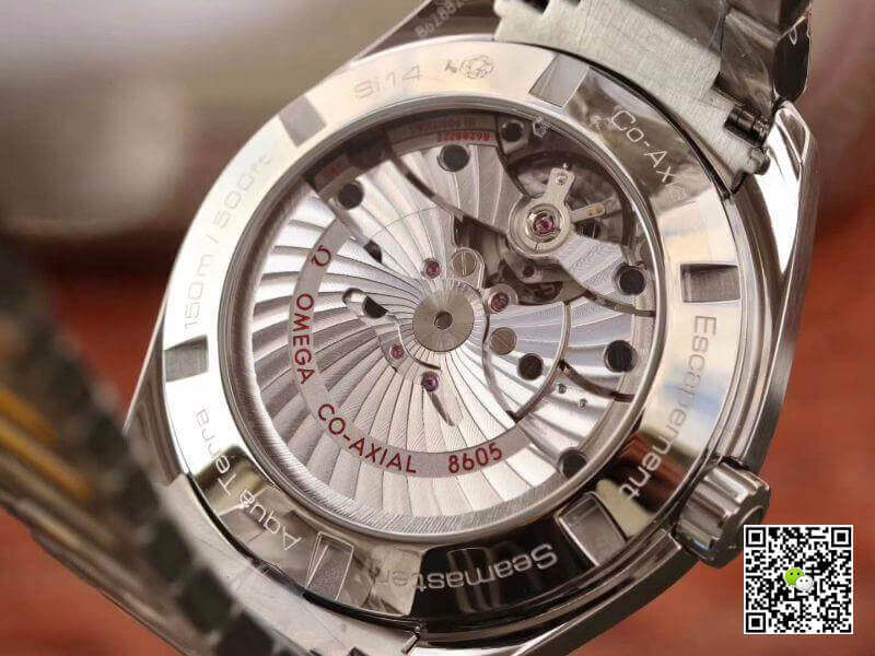 Replica 0me*ga Seamaster Aqua Terra 231.10.43.22.03.001 VS factory 1:1 Best Edition Swiss ETA8605 Blue Textured Dial