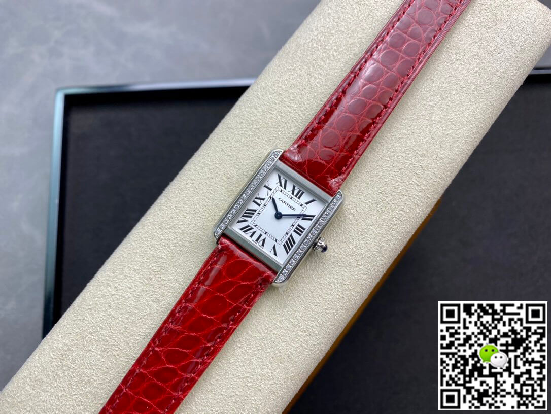 Replica Ca*t1er Tank 27MM 1:1 Best Edition K11 Factory V2 Red Strap