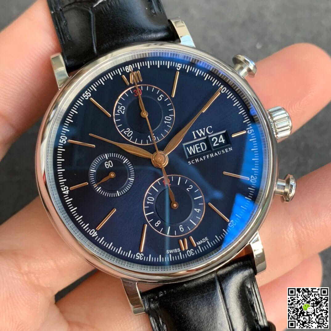 Replica IWC Portofino IW391036 1:1 Best Edition ZF Factory Blue Dial