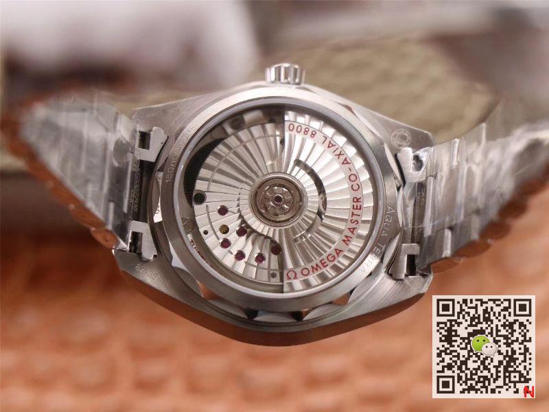 Replica 0me*ga Seamaster 220.10.38.20.52.001 Aqua Terra 150M 1:1 Best Edition VS Factory White dial Swiss 8800