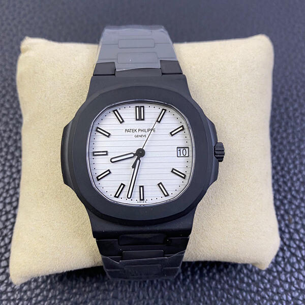Replica Pat*k Phi1i*pe Nautilus 1:1 Best Edition PPF Factory V4 DCL Version White Dial