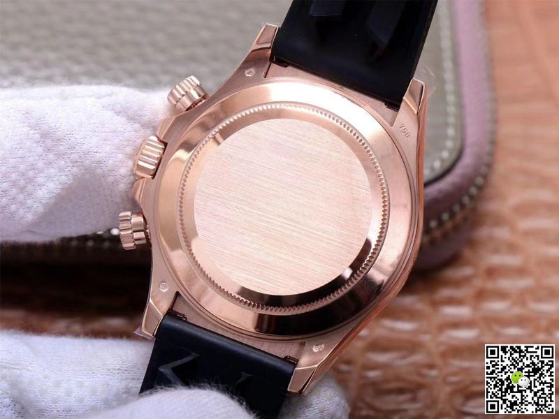 R01ex Daytona Replica M116515LN-0015 1:1 Best Edition Noob Factory Brown Dial Swiss ETA4130