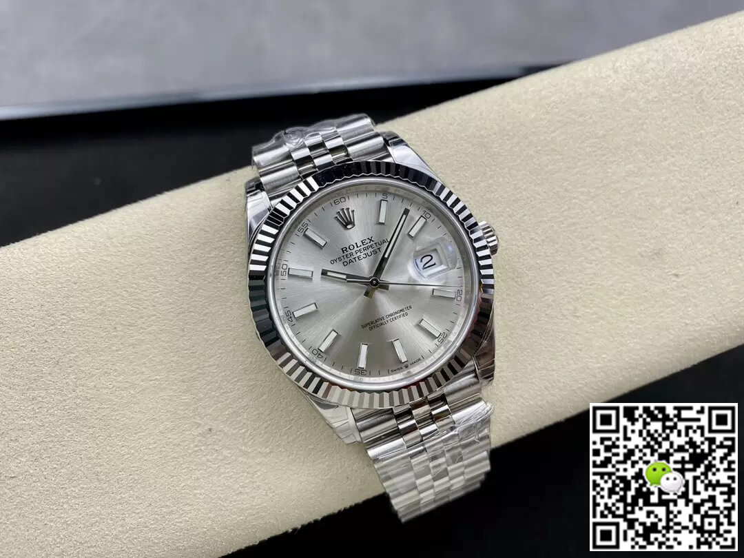Replica R01ex Datejust M126334-0004 1:1 Best Edition VS Factory Silver Dial