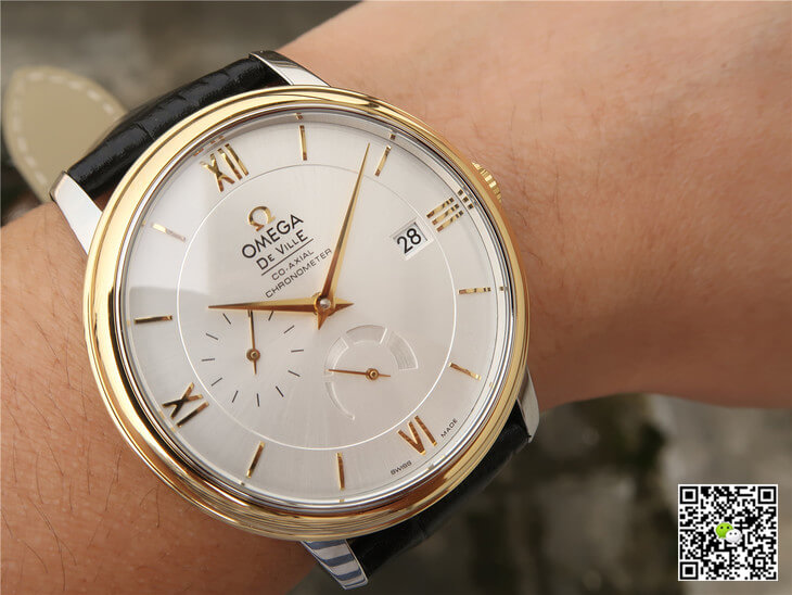 Replica 0me*ga De Ville 424.53.40.21.02.002 1:1 Best Edition ZF Factory Yellow Gold