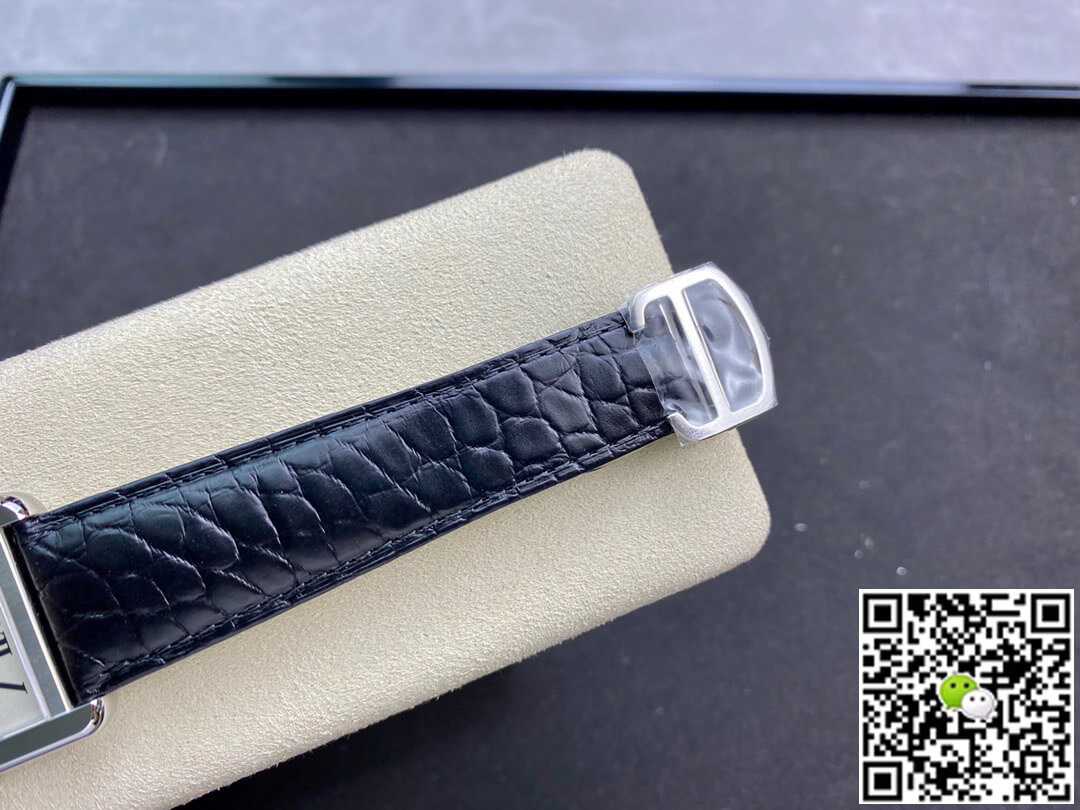 Replica Ca*t1er Tank W5200027 1:1 Best Edition AF Factory Silvery White Dial