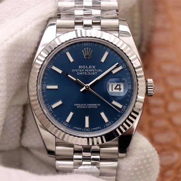 Replica R01ex Datejust 126334 1:1 Best Edition Blue Dial