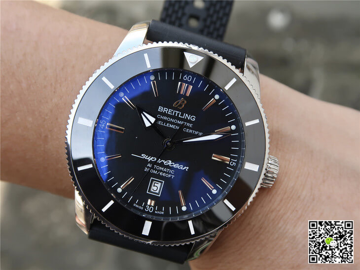 Breitling Replica S*perocean Heritage II AB2010121B1S1 1:1 Best Edition GF Factory Black Dial