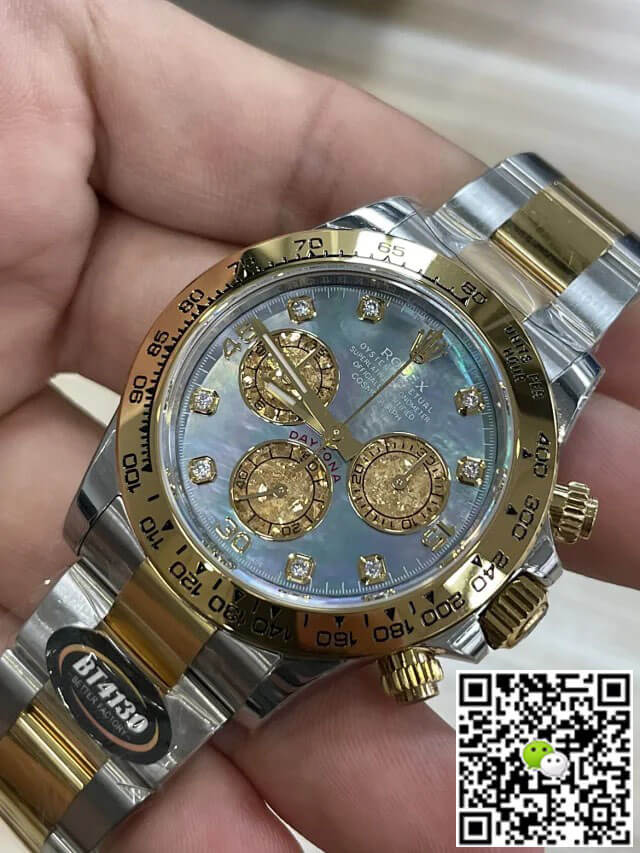 Replica R01ex Daytona M116503-0009 1:1 Best Edition BT Factory Mother-Of-Pearl Dial